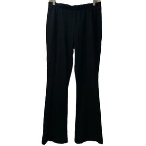 Women's Black Pull On Style Pants Large
